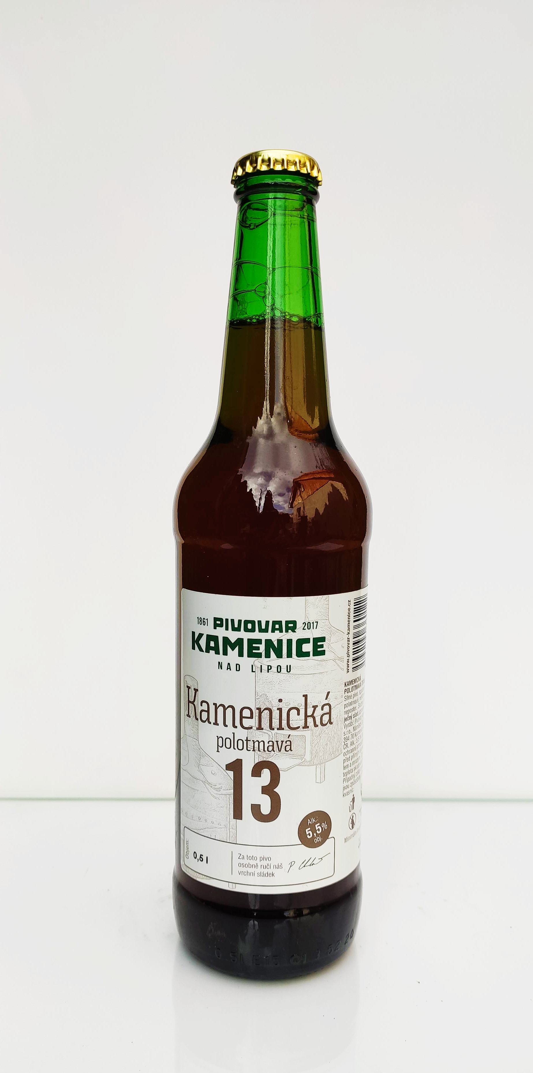 Kamenice Polotmavá 13°