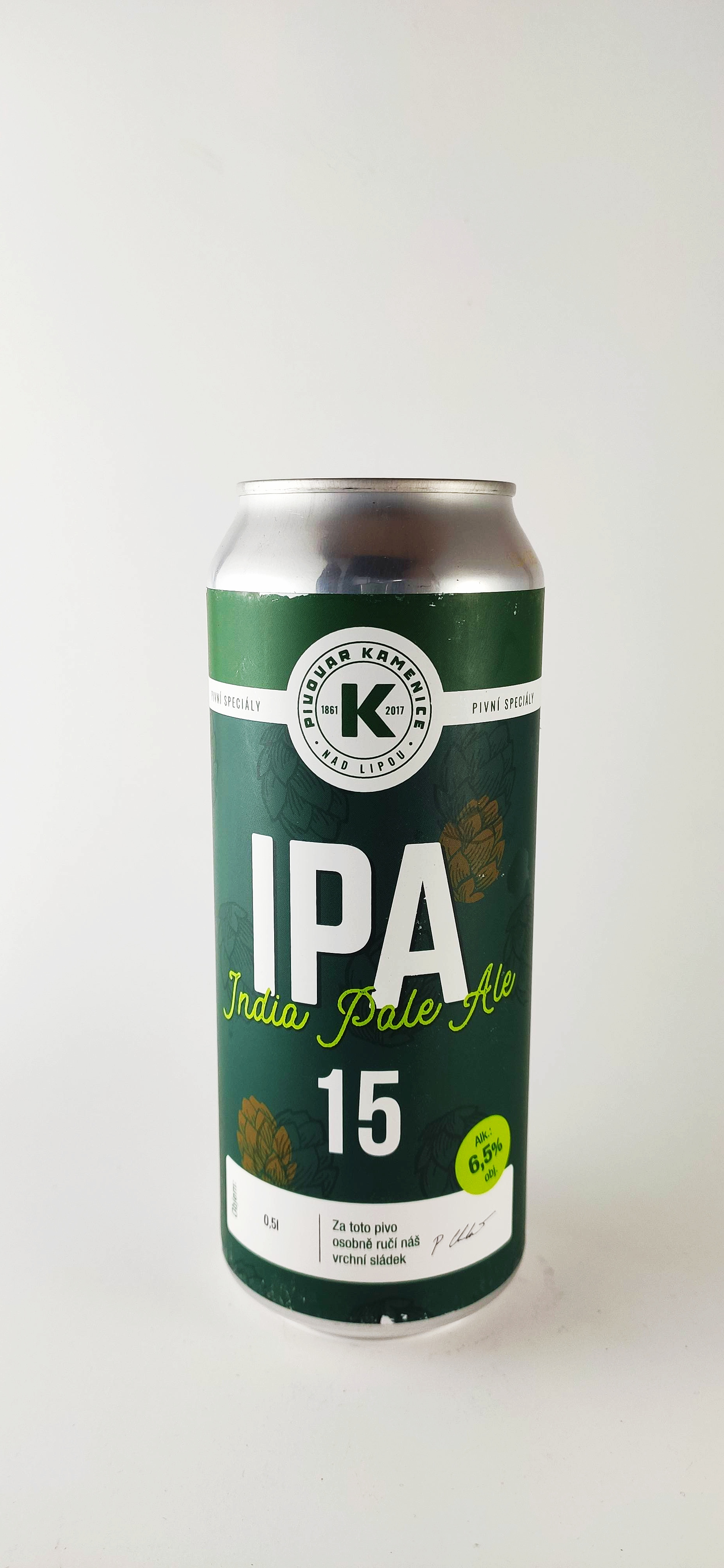 Kamenice IPA 15°