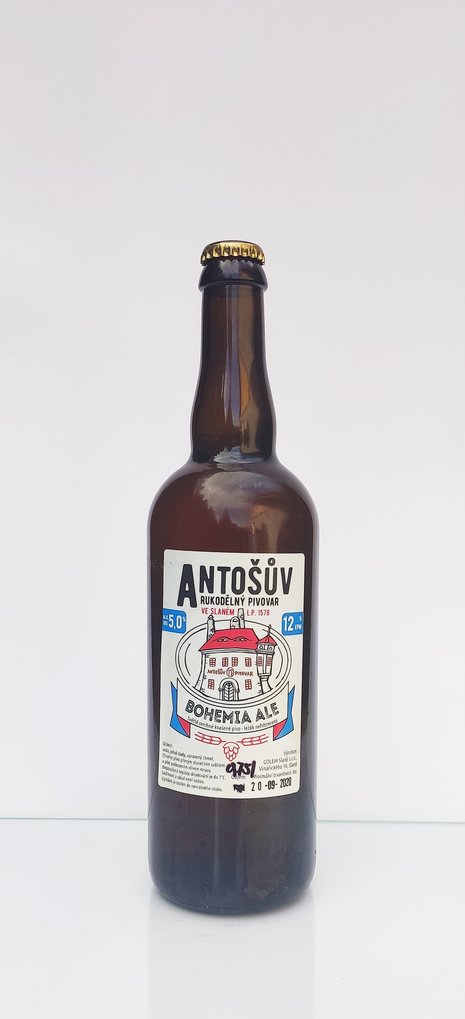 Antoš Bohemia Ale 12°