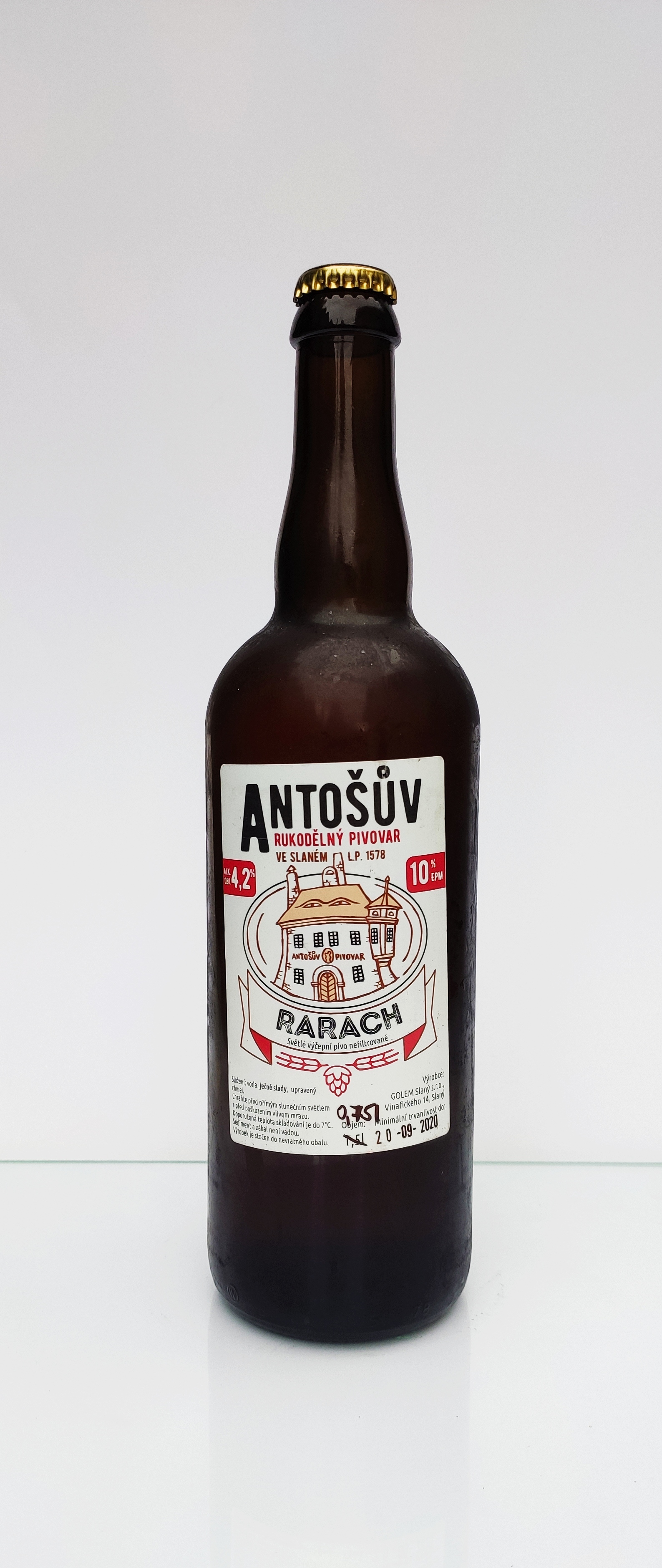 Antoš Rarach ležák 10°