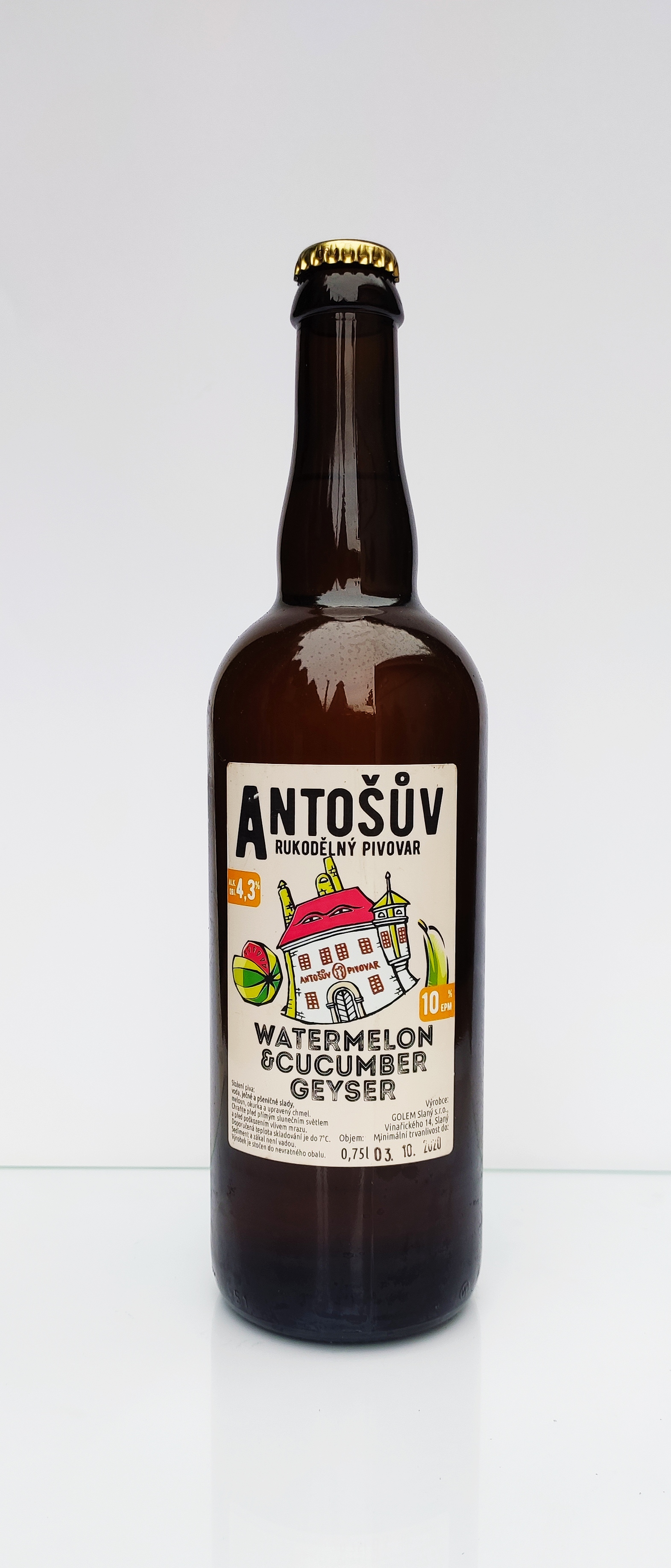 Antoš Watermelon and Cucumber Geyser 10°