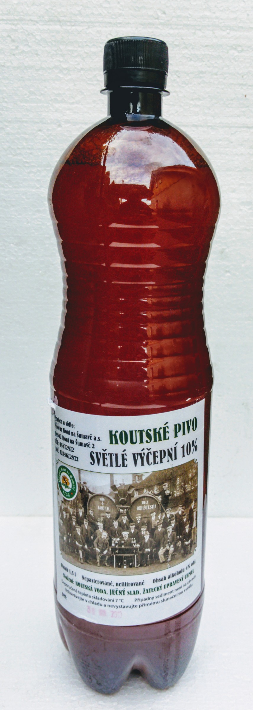 Koutské pivo světlé výčepní 10°