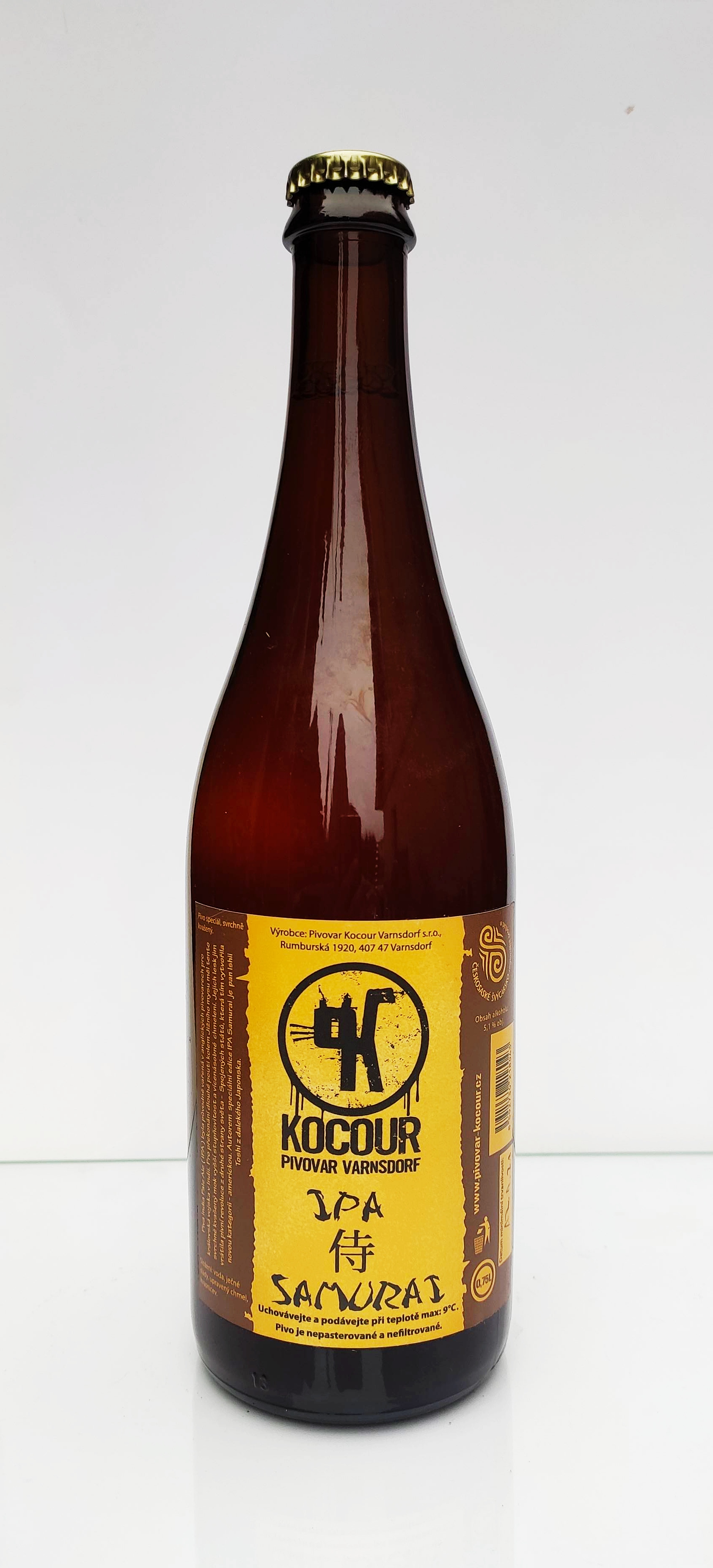 Kocour Samuraj IPA 14°